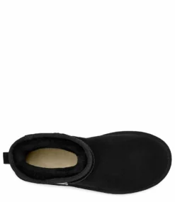 Ugg W Classic Mini Side Logo Ii Black -Chaussures Promotion Boutique 1134962 blk 5 jpg