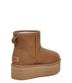 Ugg Classic Mini Platform Chestnut -Chaussures Promotion Boutique 1134991 che 4