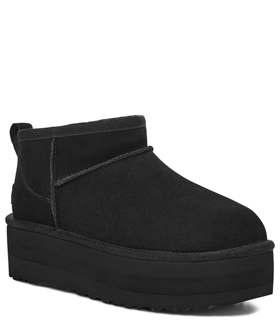 Ugg W Classic Ultra Mini Platform Black 2 Ugg W Classic Ultra Mini Platform Black – Image 2