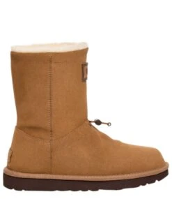 Ugg W Classic Short Toggler Chestnut