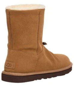 Ugg W Classic Short Toggler Chestnut -Chaussures Promotion Boutique 1143938 che 3