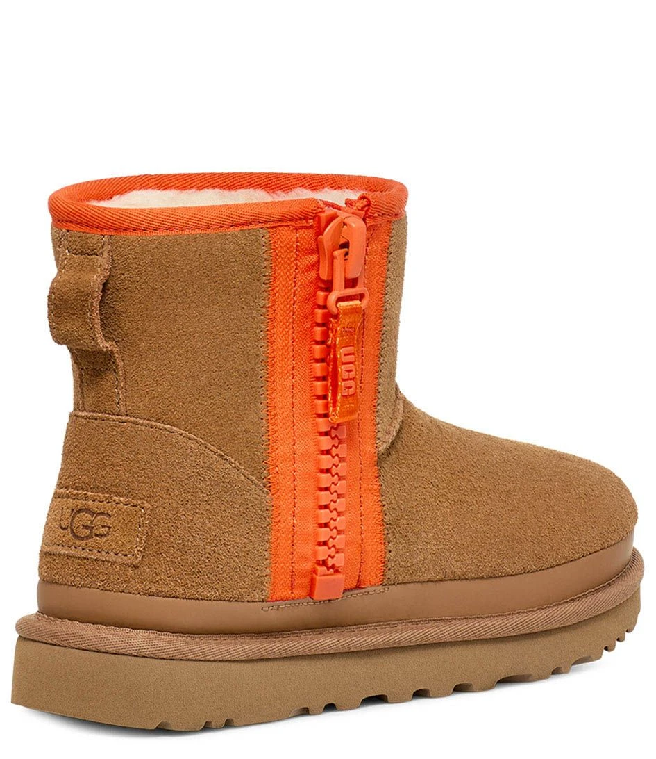 Ugg W Classic Mini Zipper Tape Logo Chestnut 4 Ugg W Classic Mini Zipper Tape Logo Chestnut – Image 4