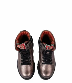 Girls Mid Boot Laces Bronze 7 Girls Mid Boot Laces Bronze -Chaussures Promotion Boutique 12438 371 4 jpg