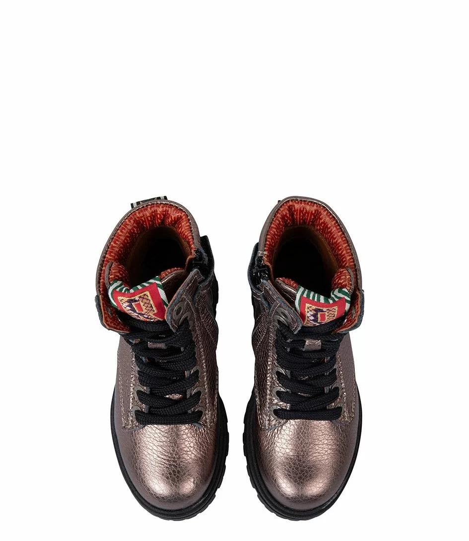 Girls Mid Boot Laces Bronze 4 Girls Mid Boot Laces Bronze – Image 4