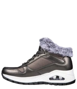 Skechers Uno Rugged-Cool Nova Gun Metal -Chaussures Promotion Boutique 155198 gun 3