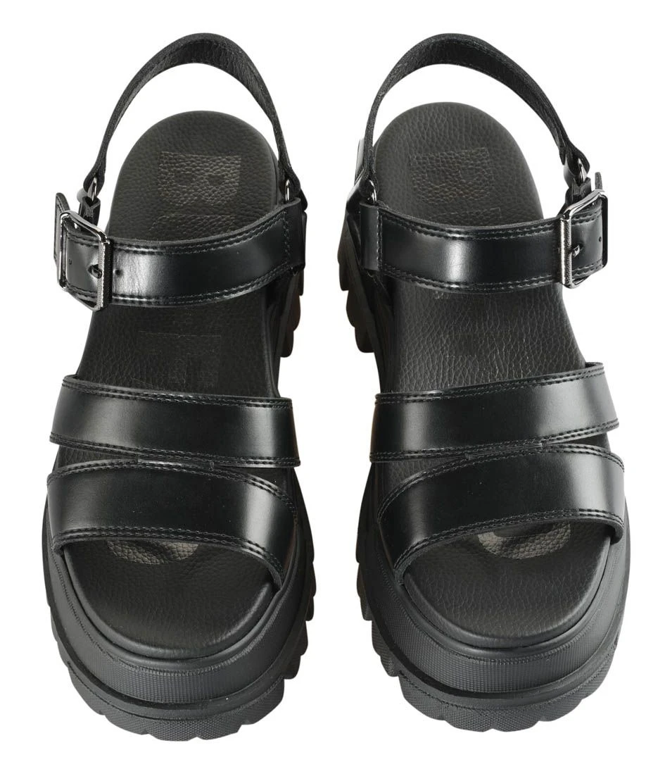 Buffalo Aspha Ts Sandal Black 5 Buffalo Aspha Ts Sandal Black – Image 5