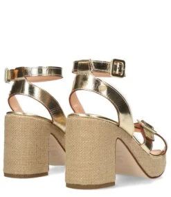 Fred De La Bretonière FRS1445 Sandal Metallic Leather Gold 9 Fred De La Bretonière FRS1445 Sandal Metallic Leather Gold -Chaussures Promotion Boutique 163010181 8500 4