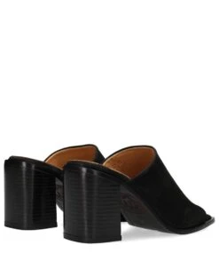 SHS1385 Slipper Nubuck Leather Black 9 SHS1385 Slipper Nubuck Leather Black -Chaussures Promotion Boutique 163020129 1000 4