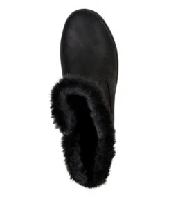 Skechers Keepsakes Wedge-Comfy Winter Black Black -Chaussures Promotion Boutique 167248 bbk 4