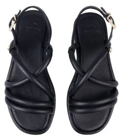 Fred De La Bretonière FRS1427 Sandal Soft Nappa Leather Black 7 Fred De La Bretonière FRS1427 Sandal Soft Nappa Leather Black -Chaussures Promotion Boutique 170010285 black 4