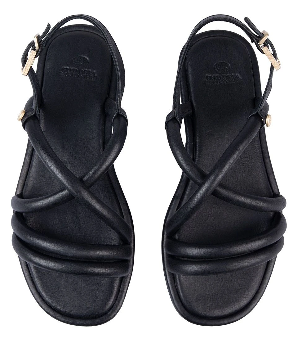 Fred De La Bretonière FRS1427 Sandal Soft Nappa Leather Black 4 Fred De La Bretonière FRS1427 Sandal Soft Nappa Leather Black – Image 4