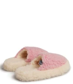 The Nordic Mule Flamingo Pink Natural -Chaussures Promotion Boutique 2311 07 4