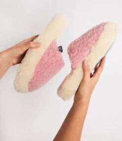 The Nordic Mule Flamingo Pink Natural -Chaussures Promotion Boutique 2311 07 6