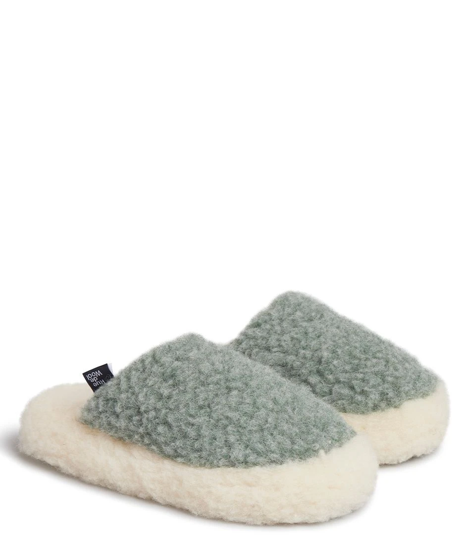 The Nordic Mule Sea Green Natural 3 The Nordic Mule Sea Green Natural – Image 3