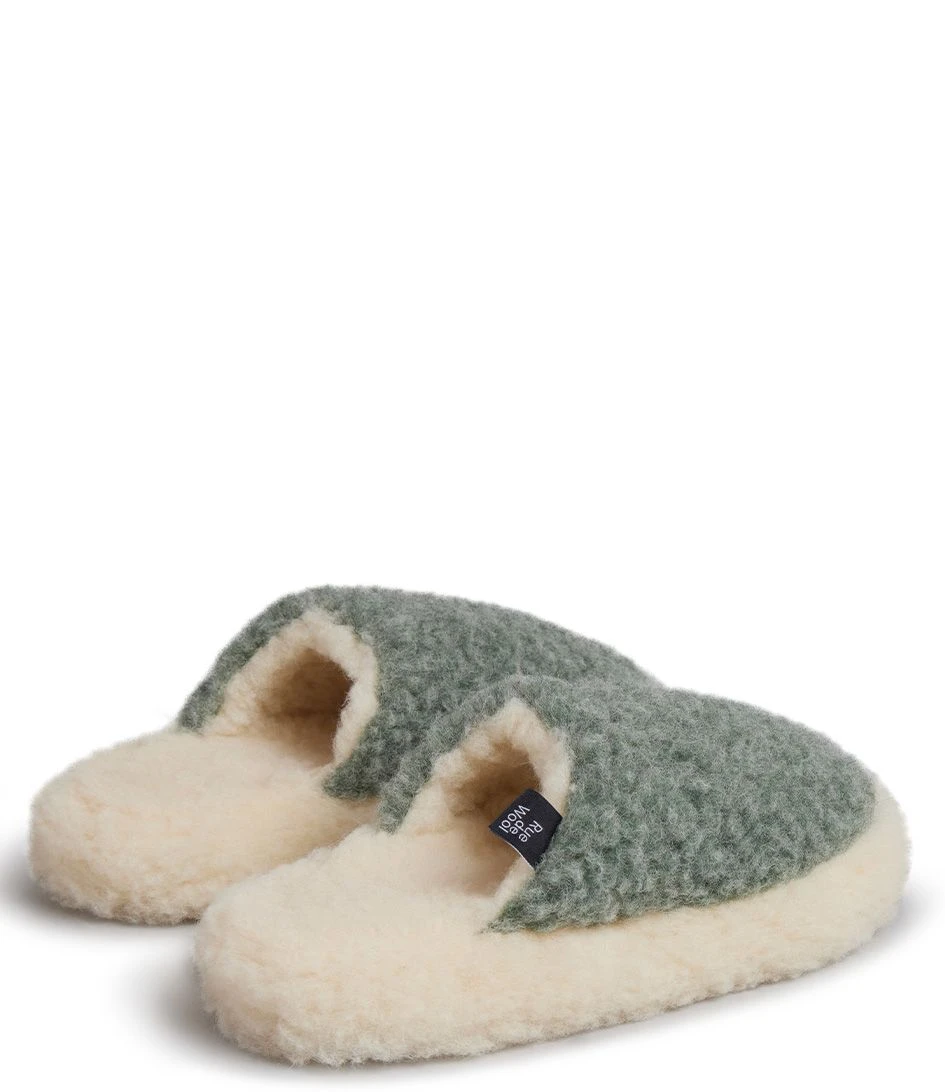 The Nordic Mule Sea Green Natural 4 The Nordic Mule Sea Green Natural – Image 4