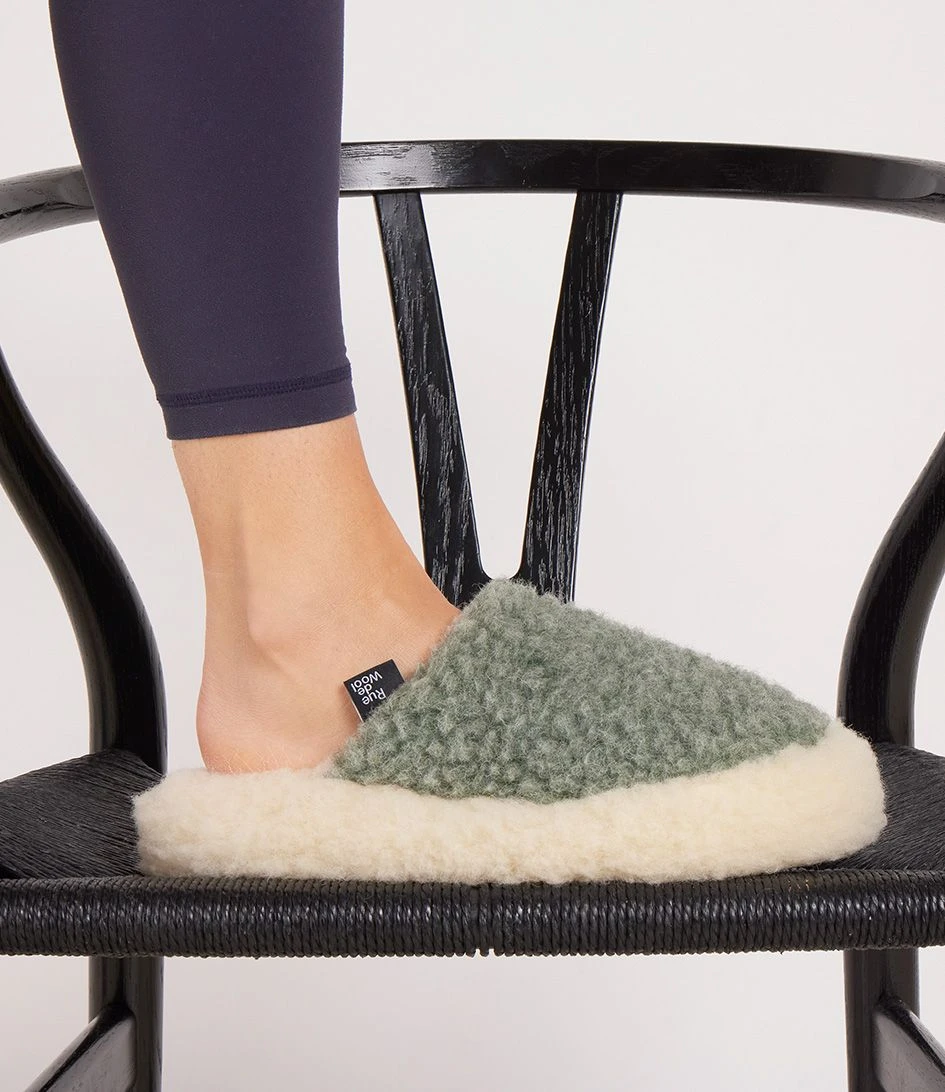 The Nordic Mule Sea Green Natural 6 The Nordic Mule Sea Green Natural – Image 6