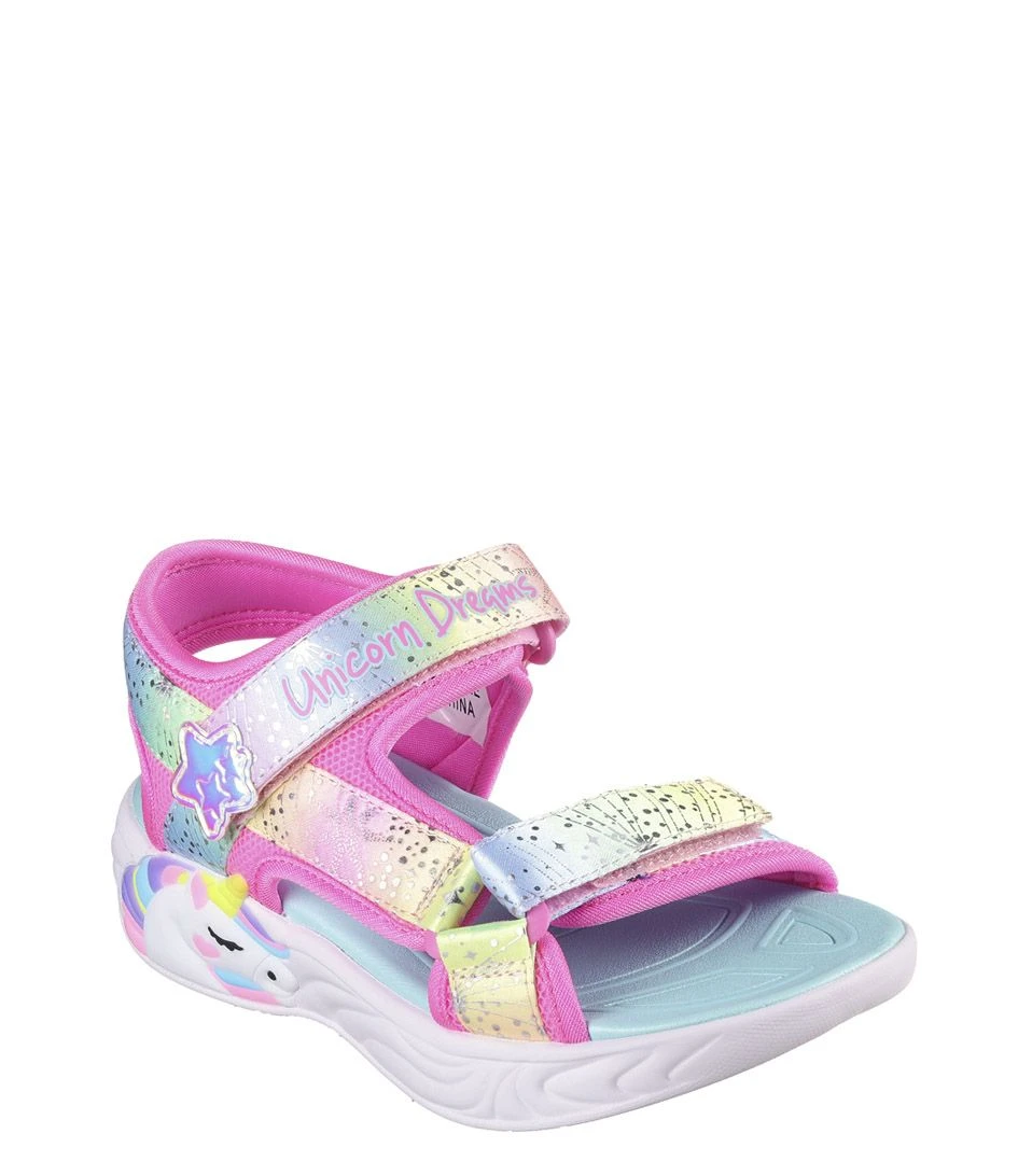 Skechers Unicorn Dreams Sandal Majes Pink Multi 2 Skechers Unicorn Dreams Sandal Majes Pink Multi – Image 2