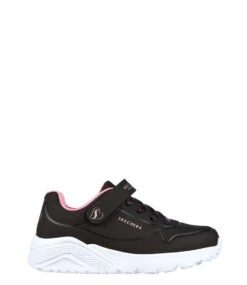 Skechers Uno Lite Black Rose Gold