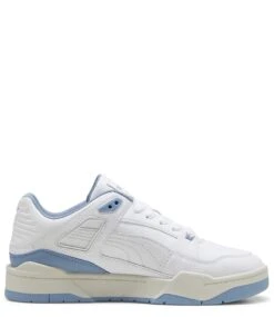 Slipstream Leather Puma White Zen Blue -Chaussures Promotion Boutique 387544 29 3