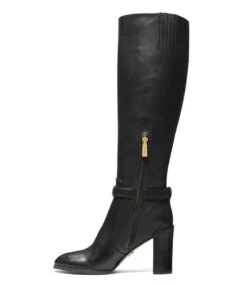 Michael Kors Hamilton Heeled Boot Black -Chaussures Promotion Boutique 40f3hahb5l 001 3