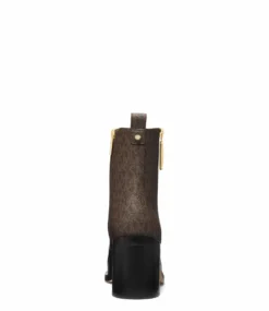 Michael Kors Regan Mid Bootie Black Brown -Chaussures Promotion Boutique 40f3rgme8l 007 4 jpg