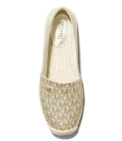 Michael Kors Kendrick Slip On Pale Gold 5 Michael Kors Kendrick Slip On Pale Gold -Chaussures Promotion Boutique 40r2knfp4b 740 3