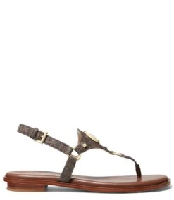 Michael Kors Casey Thong Brown