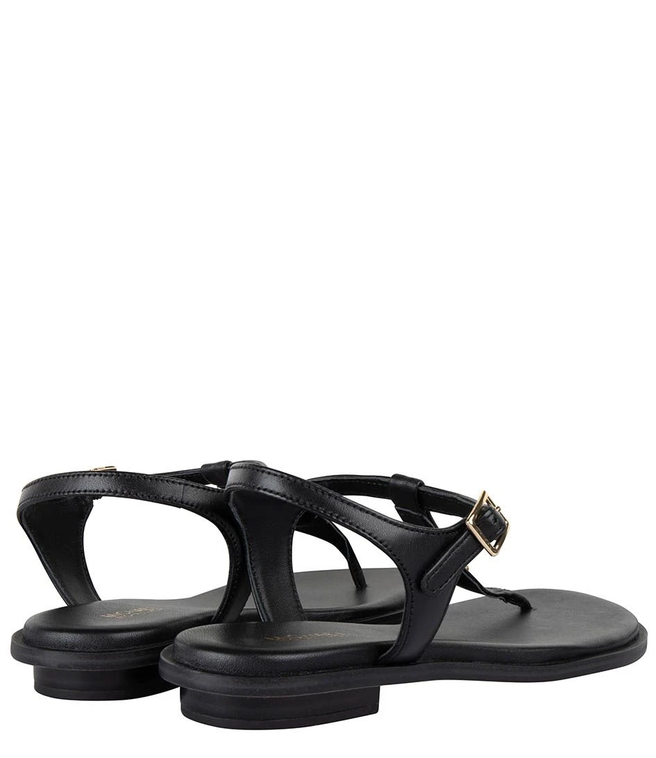 Michael Kors Mallory Thong Black 3 Michael Kors Mallory Thong Black – Image 3