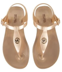 Michael Kors Mallory Jelly Pale Gold -Chaussures Promotion Boutique 40s3mafs1q 740 4