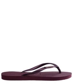 Havaianas Flipflops Slim Logo Metallic Purple Soil -Chaussures Promotion Boutique 4119875 5143 5