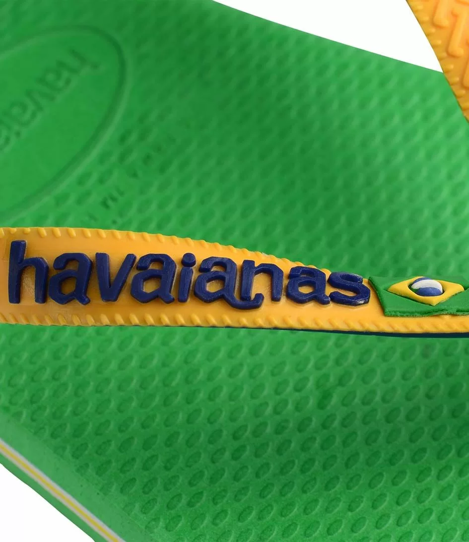 Havaianas Flipflops Brasil Mix Leaf Green/Marine Blue 6 Havaianas Flipflops Brasil Mix Leaf Green/Marine Blue – Image 6