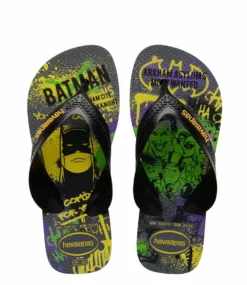 Havaianas Flipflops Kids Max Herois Steel Grey/Black