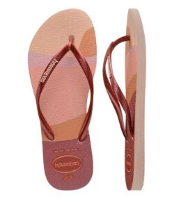 Havaianas Flipflops Slim Palette Glow Ballet Rose -Chaussures Promotion Boutique 4145766 0076 3