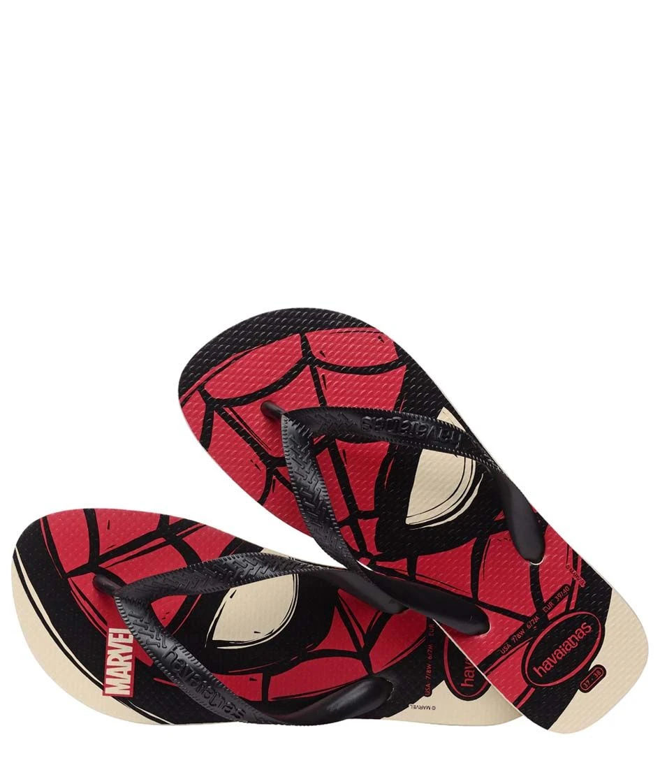 Havaianas Flipflops Top Marvel Logomania Beige 3 Havaianas Flipflops Top Marvel Logomania Beige – Image 3