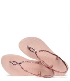 Havaianas Luna Premium Ii Mini Me Ballet Rose Pink Retro Metallic 17 Havaianas Luna Premium Ii Mini Me Ballet Rose Pink Retro Metallic -Chaussures Promotion Boutique 4147009 5977 2 4