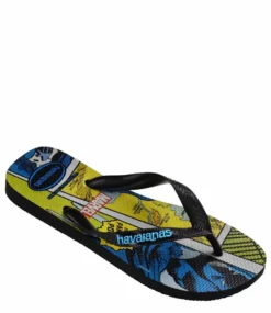 Havaianas Flipflops Top Marvel Classics Black/Black -Chaussures Promotion Boutique 4147012 1069 3 jpg