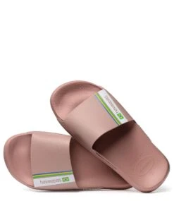 Havaianas Slide Brasil Crocus Rose -Chaussures Promotion Boutique 4147319 3544 5
