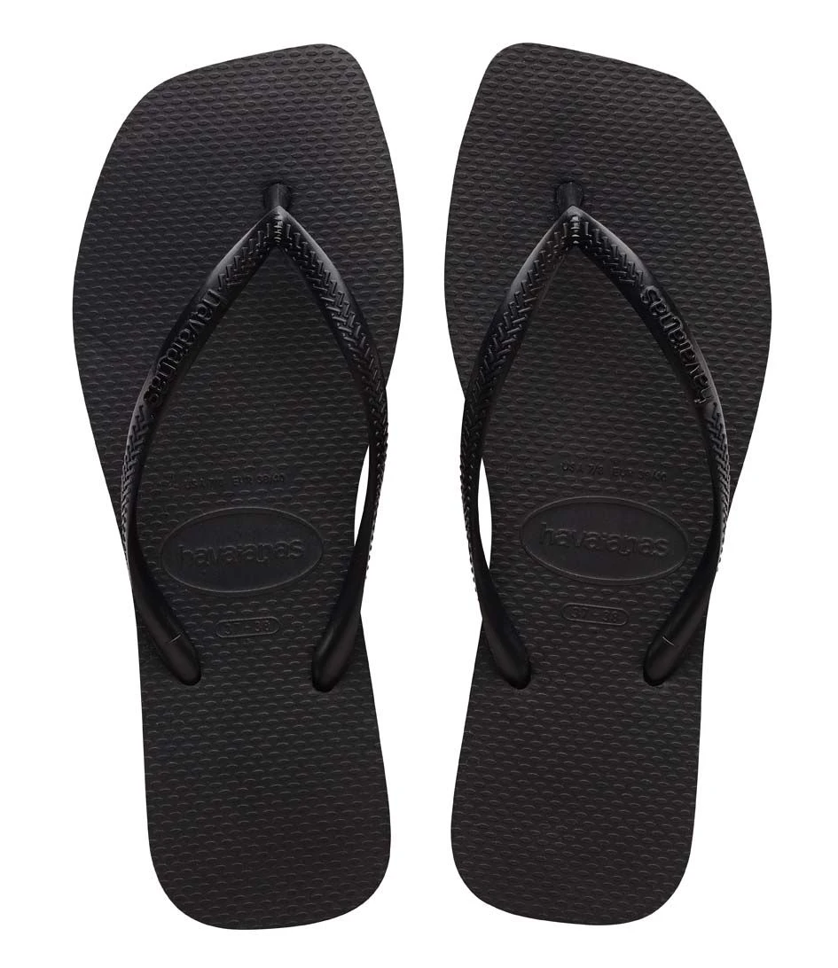 Havaianas Flipflops Square Black 1 Havaianas Flipflops Square Black
