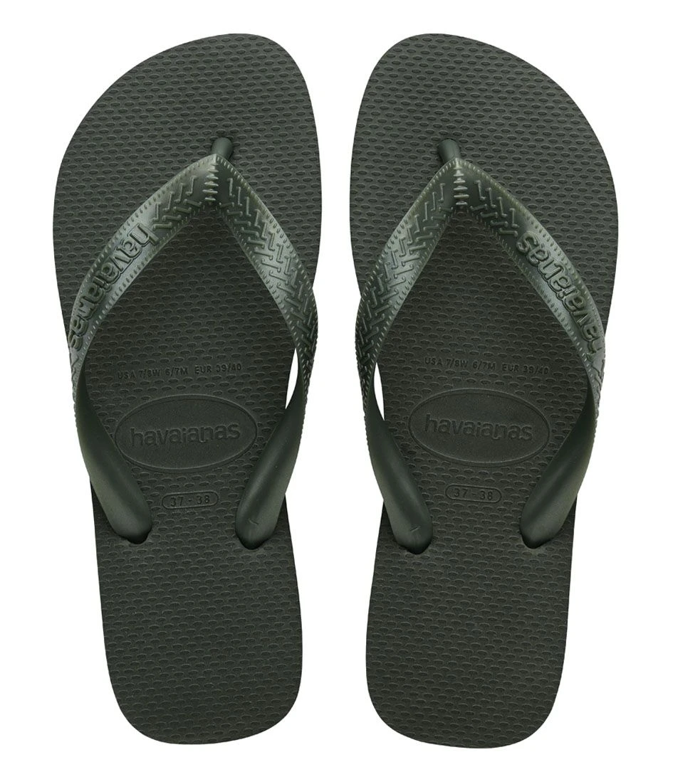 Havaianas Flipflops Top Tiras Senses Olive Green 1 Havaianas Flipflops Top Tiras Senses Olive Green