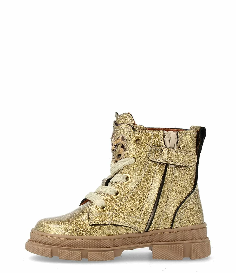 Girls Mid Boot Laces Gold 3 Girls Mid Boot Laces Gold – Image 3