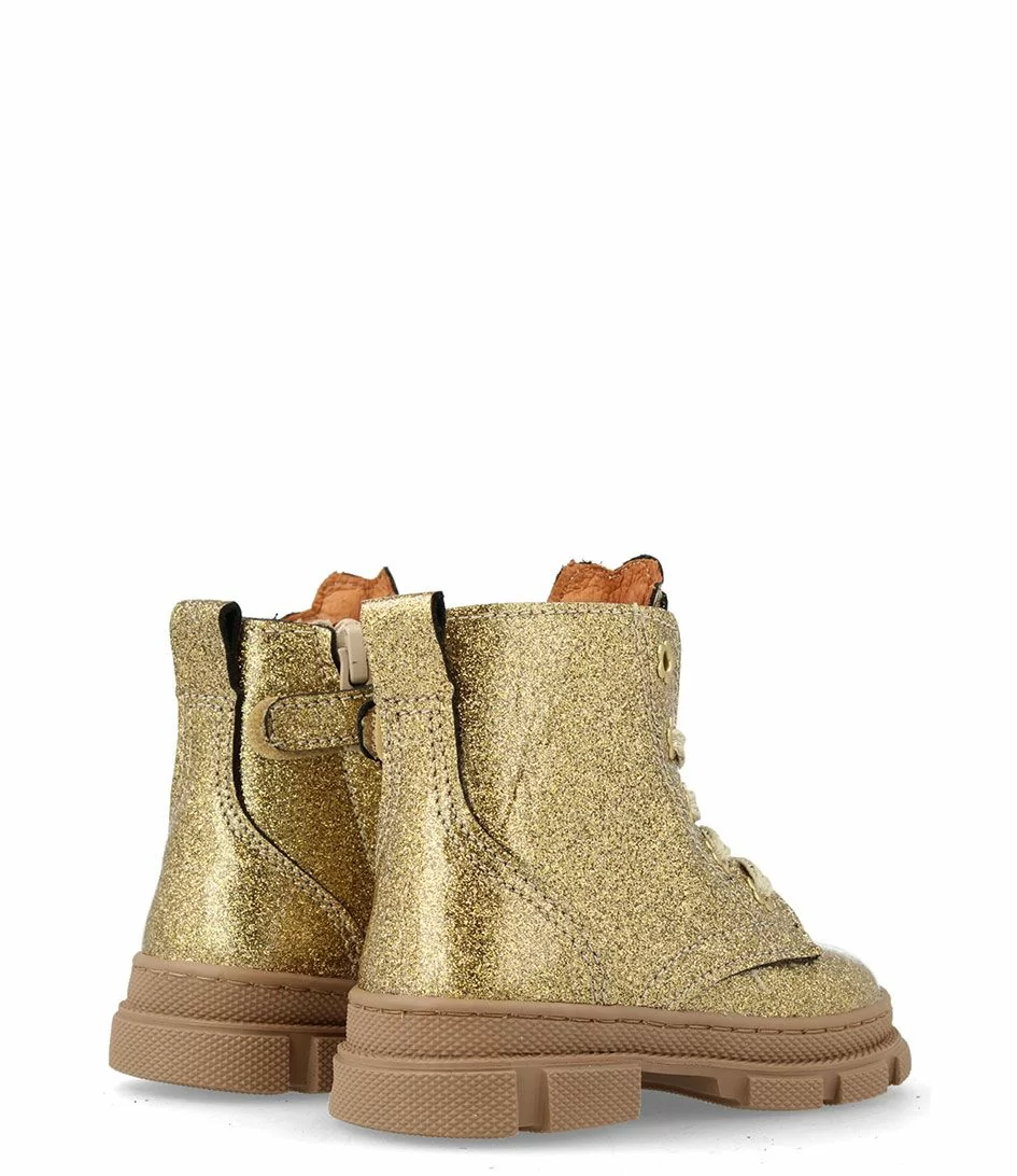 Girls Mid Boot Laces Gold 4 Girls Mid Boot Laces Gold – Image 4