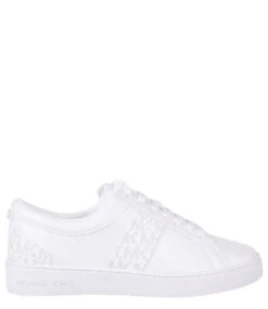Michael Kors Juno Stripe Lace Up Bright White
