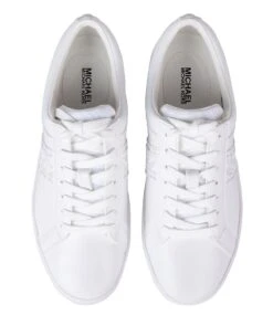 Michael Kors Juno Stripe Lace Up Bright White -Chaussures Promotion Boutique 43r4jufsal 119 4