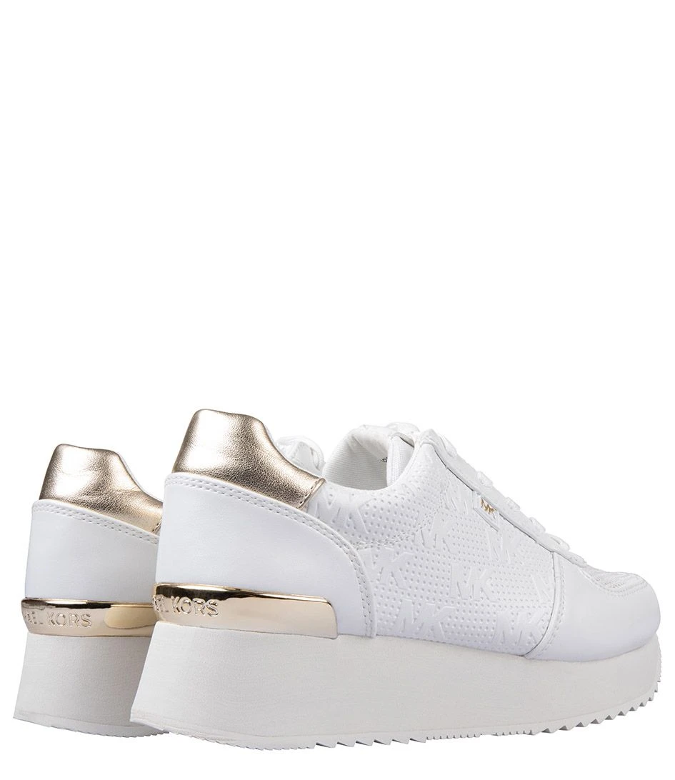 Michael Kors Monique Trainer Pale Gold Multi 2 Michael Kors Monique Trainer Pale Gold Multi – Image 2