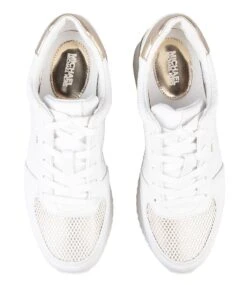 Michael Kors Monique Trainer Pale Gold Multi 7 Michael Kors Monique Trainer Pale Gold Multi -Chaussures Promotion Boutique 43s3mqfscb 795 4