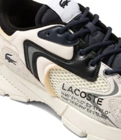 Lacoste L003 Neo 123 1 Sma Off White Black -Chaussures Promotion Boutique 45sma00012g9 6 vfx0gp