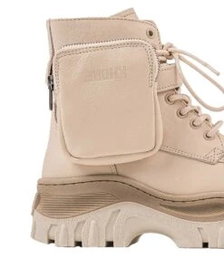 Bronx Jaxstar Ankle Boot Camel -Chaussures Promotion Boutique 47335 beige 3