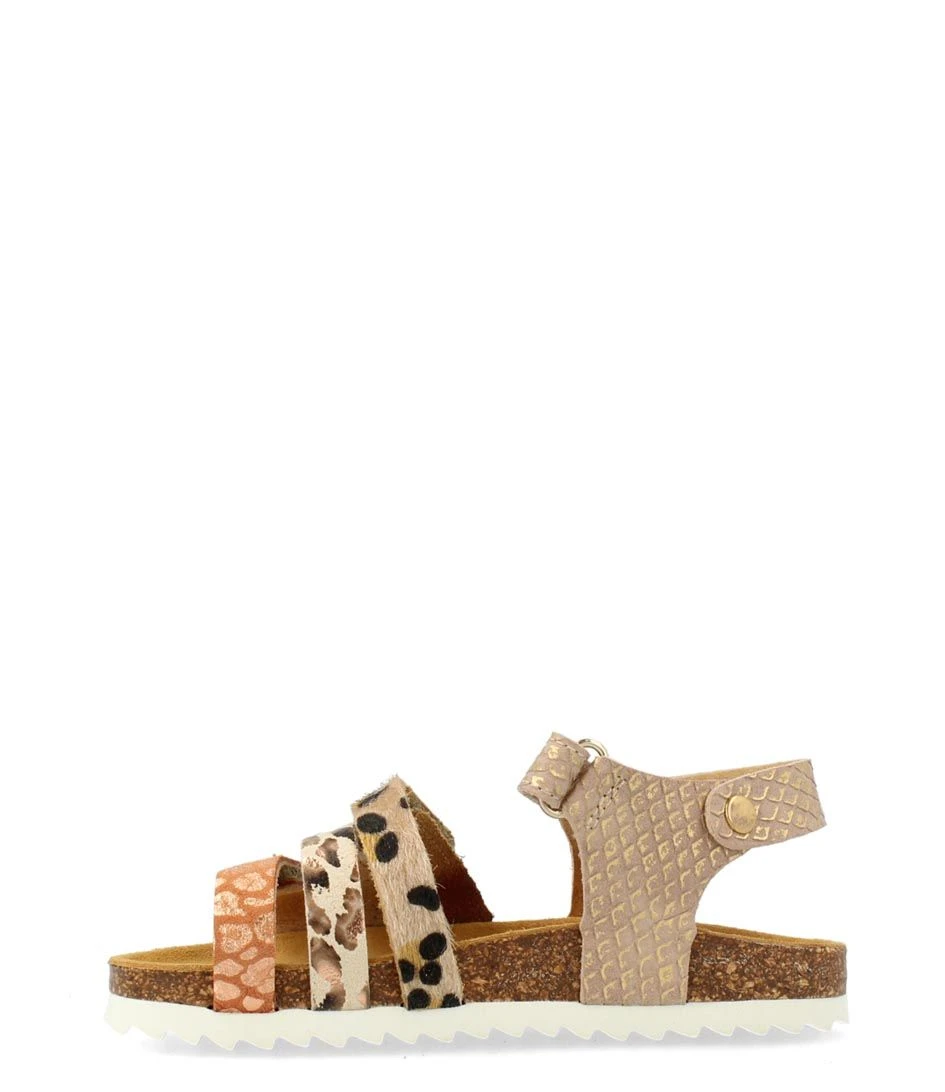 Grls Sandal Mlti Strap SlimFit Taupe Fantasy 4 Grls Sandal Mlti Strap SlimFit Taupe Fantasy – Image 4