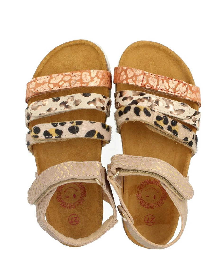 Grls Sandal Mlti Strap SlimFit Taupe Fantasy 5 Grls Sandal Mlti Strap SlimFit Taupe Fantasy – Image 5