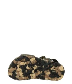 Boys Sandal Patch Kaki Grained 9 Boys Sandal Patch Kaki Grained -Chaussures Promotion Boutique 48319 558 5